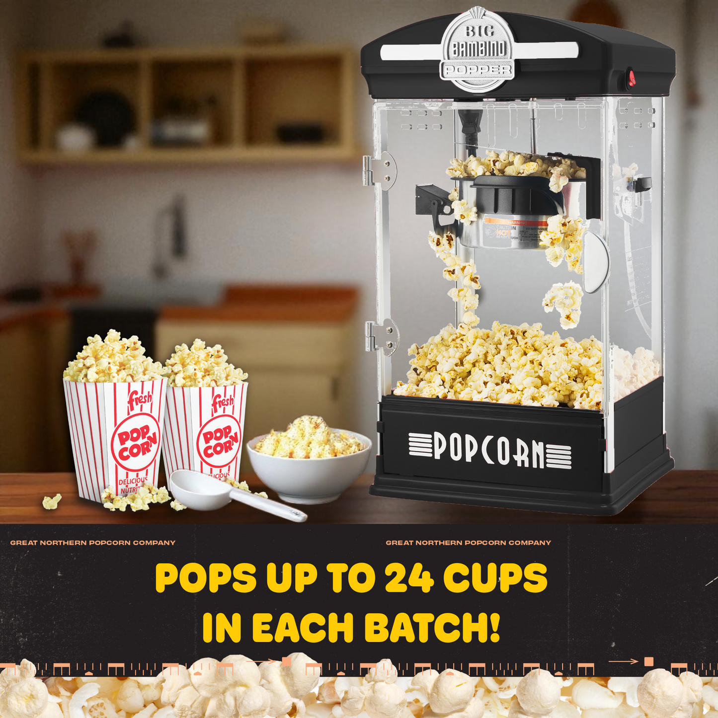 Great Northern Popcorn Big Bambino Popcorn Machine
