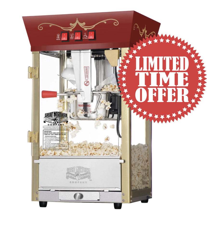 Red Fun Pop 4-oz. Popcorn Machine