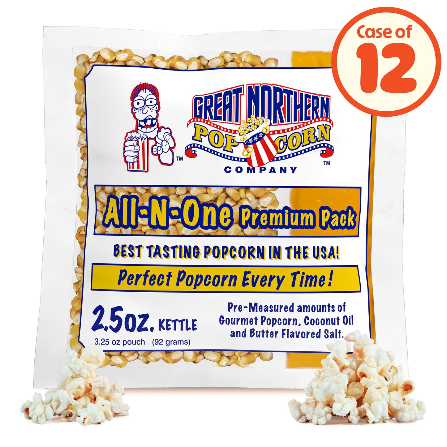 Great Northern Popcorn 12-Count Popcorn Packs