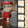 Great Northern Popcorn 8oz Popper with Cart, Red