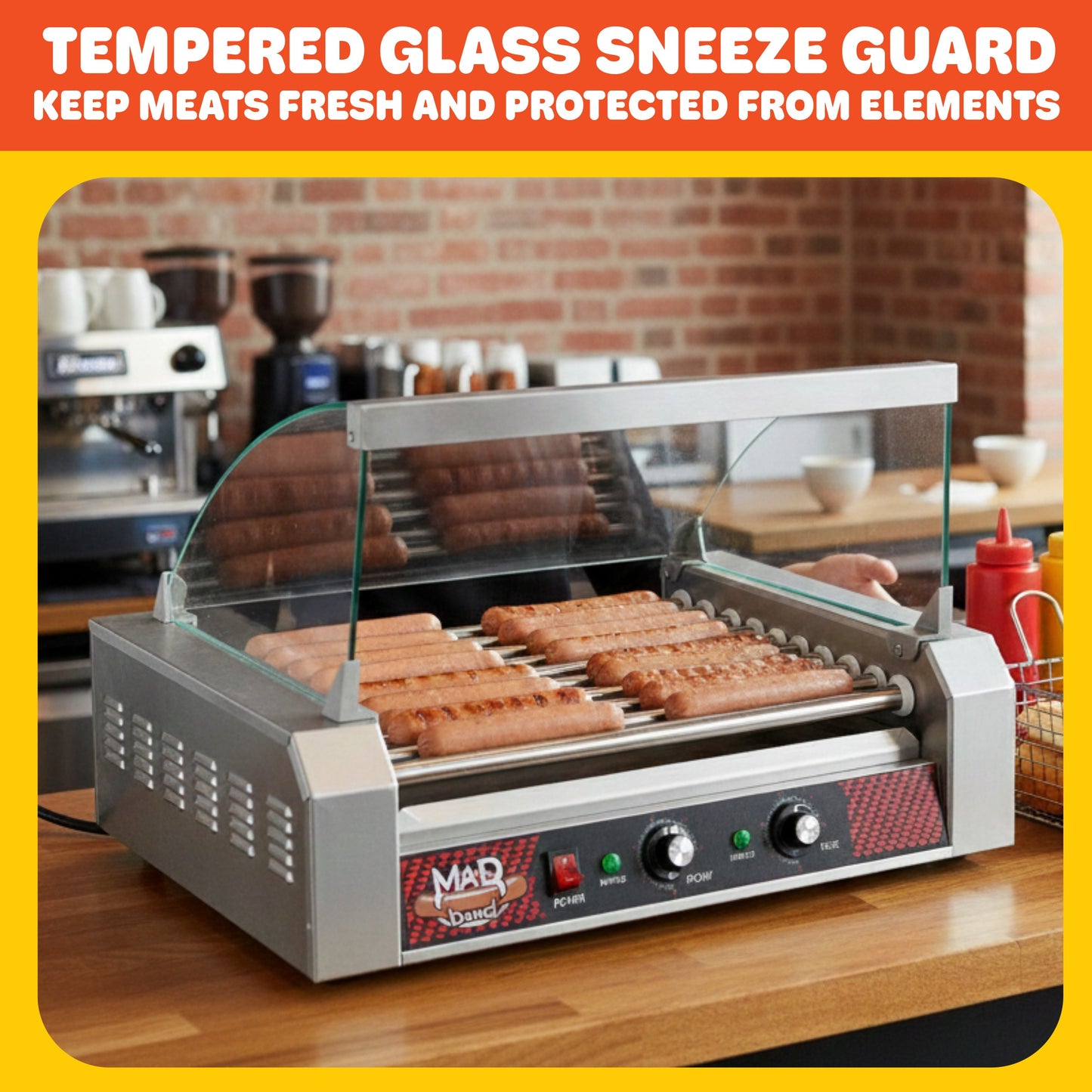 Great Northern Popcorn 9-Roller Grill Cover