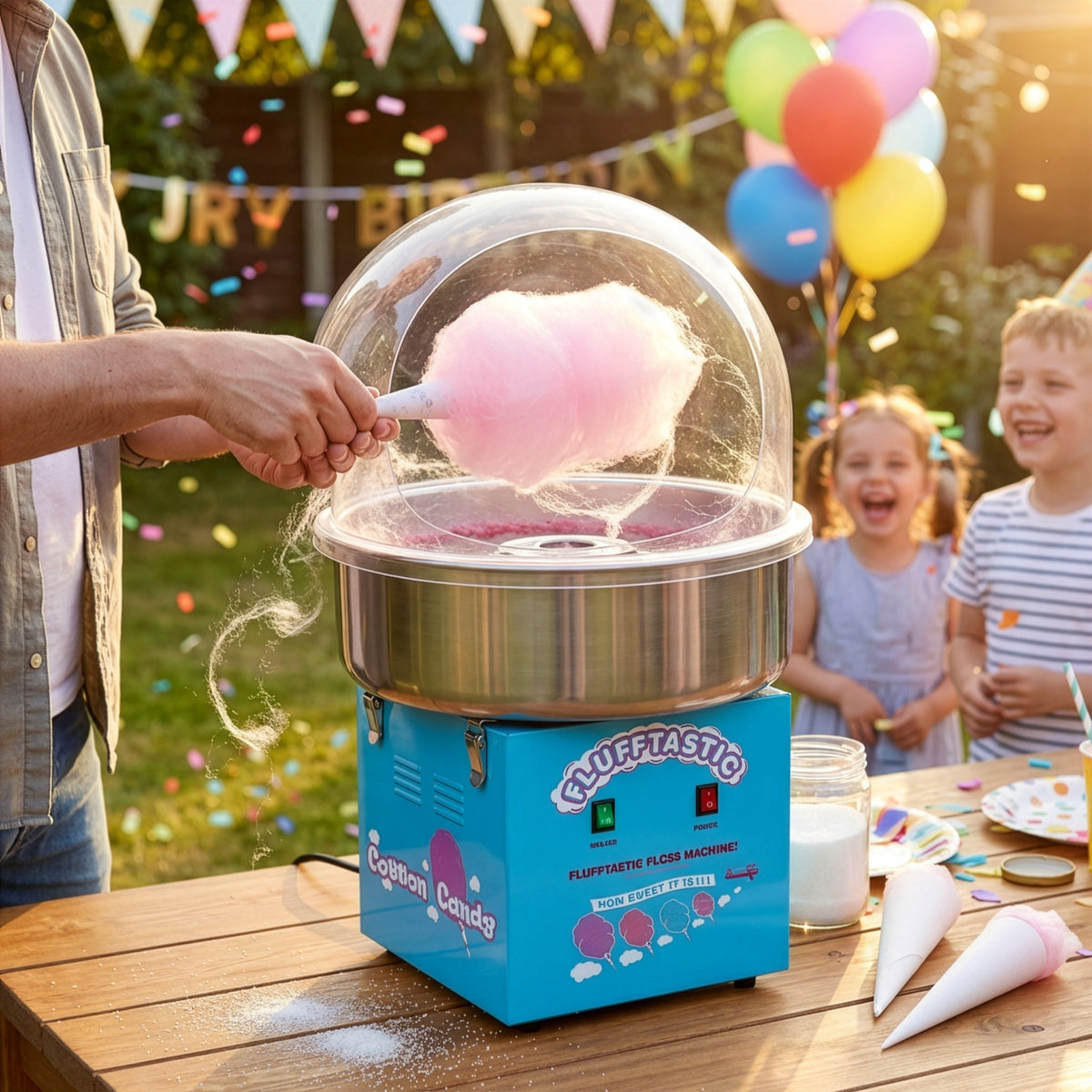 Great Northern Popcorn 21in Cotton Candy Dome