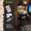 Great Northern Popcorn Paducah Popcorn Cart, Black