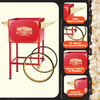 Great Northern Popcorn 8oz Rolling Cart, Red