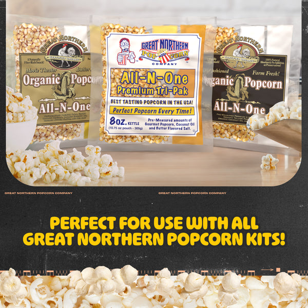 Great Northern Popcorn 8oz Matinee Popper, Red