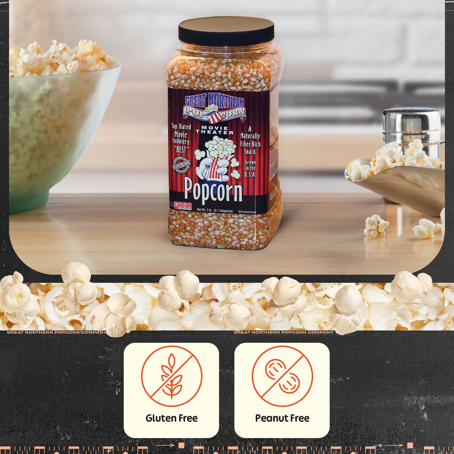 Great Northern Popcorn 7lbs Yellow Popcorn Kernels