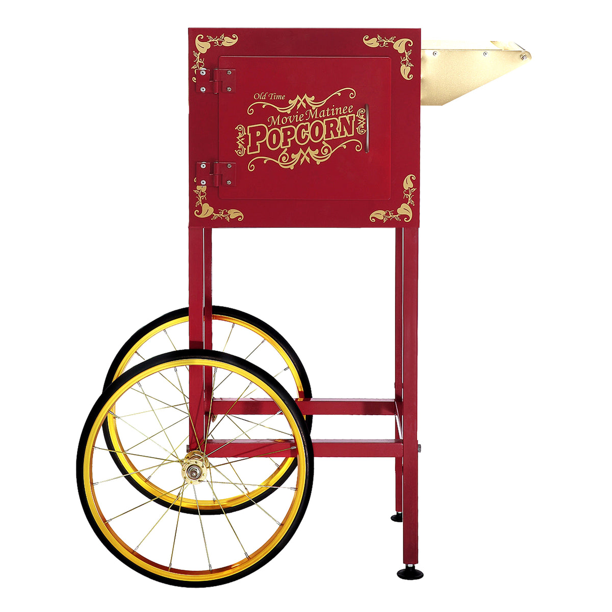 Great Northern Popcorn Matinee Rolling Cart, Red