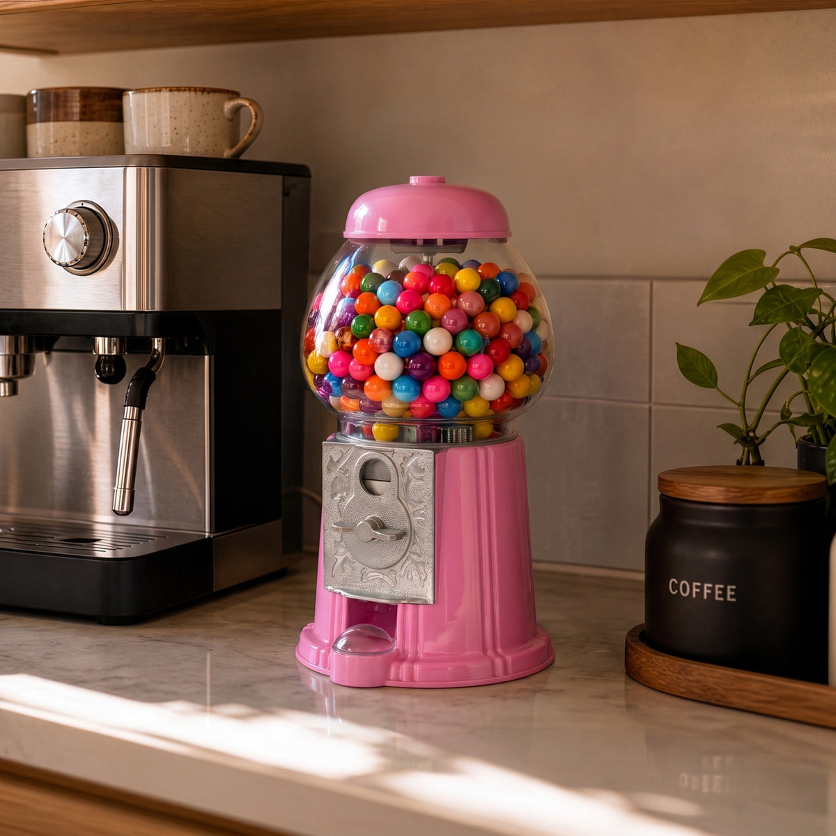 Great Northern Popcorn 15in Gumball Machine, Pink