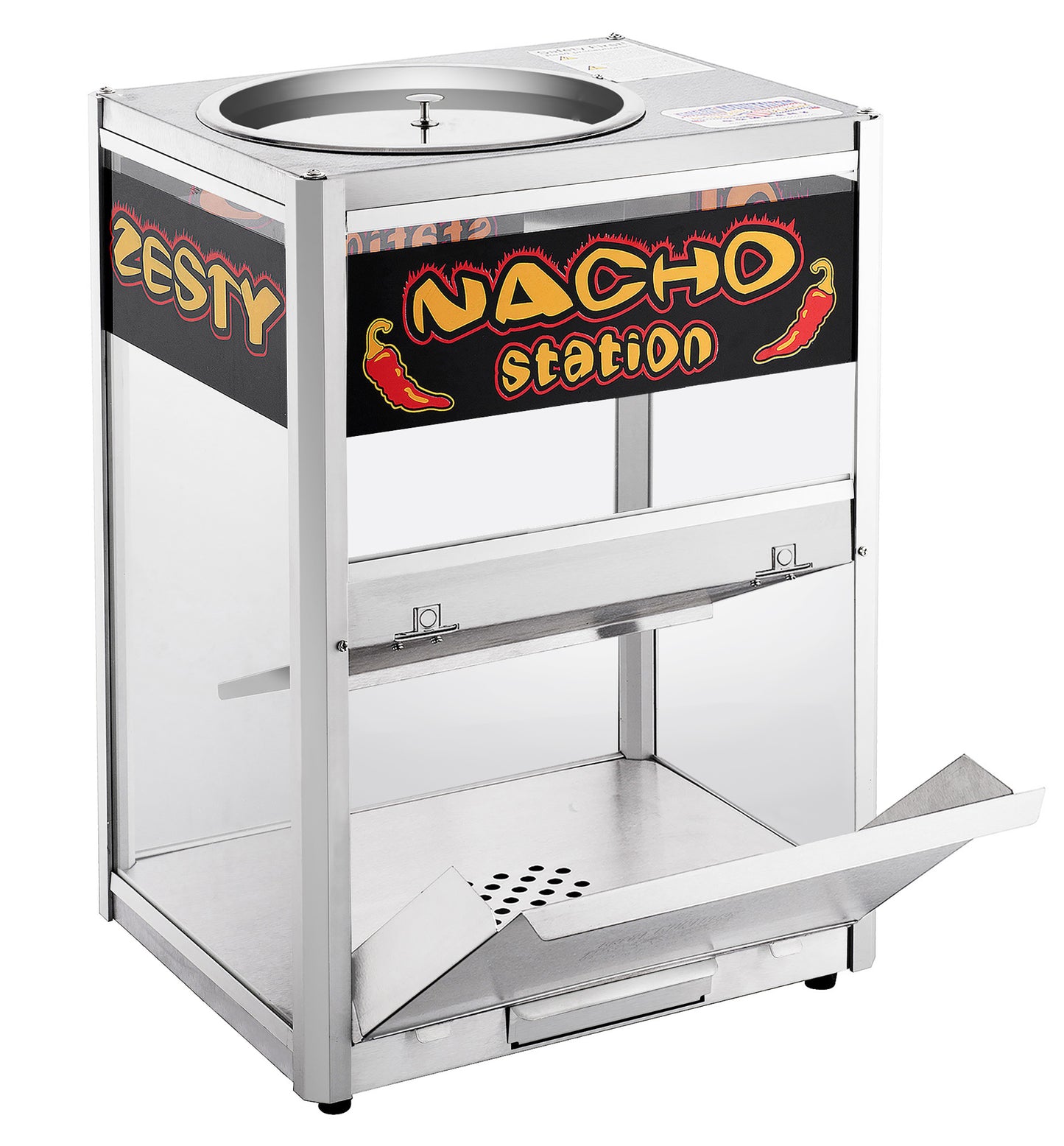 Nacho Machine Food Warmer - Silver