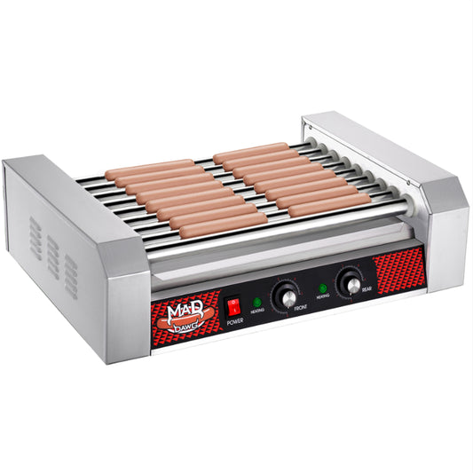 24 Hot Dog 9 Roller Grill