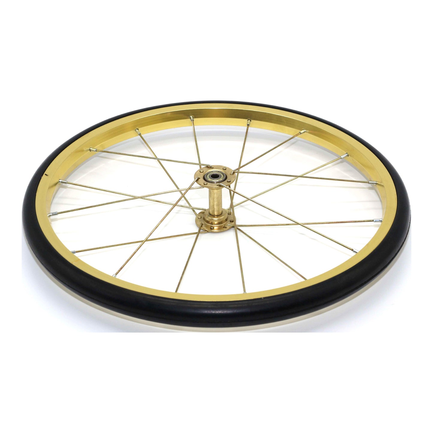 Replacement Popcorn Cart Wheel, Gold - Part NF1020