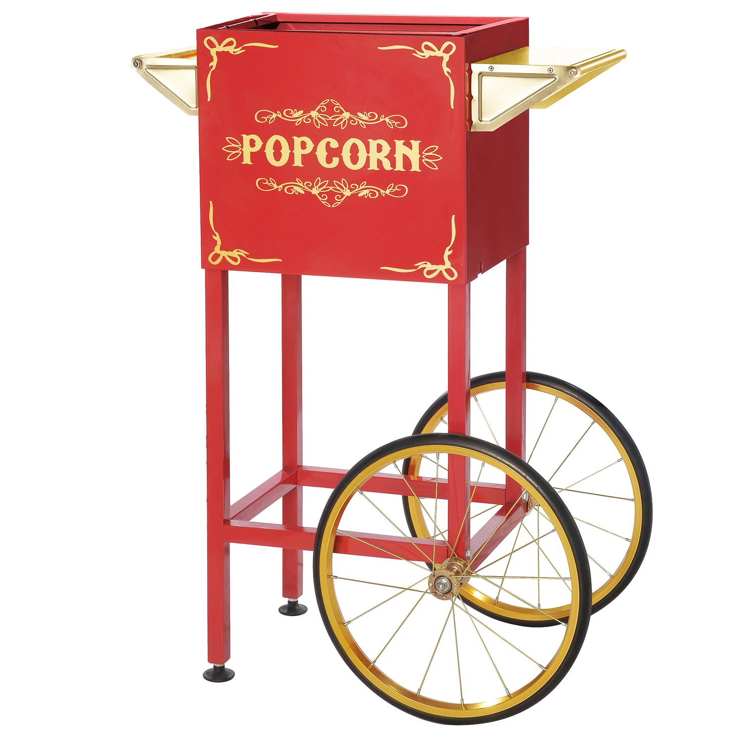 Popcorn Cart for 4 to 8 Ounce Poppers - Red