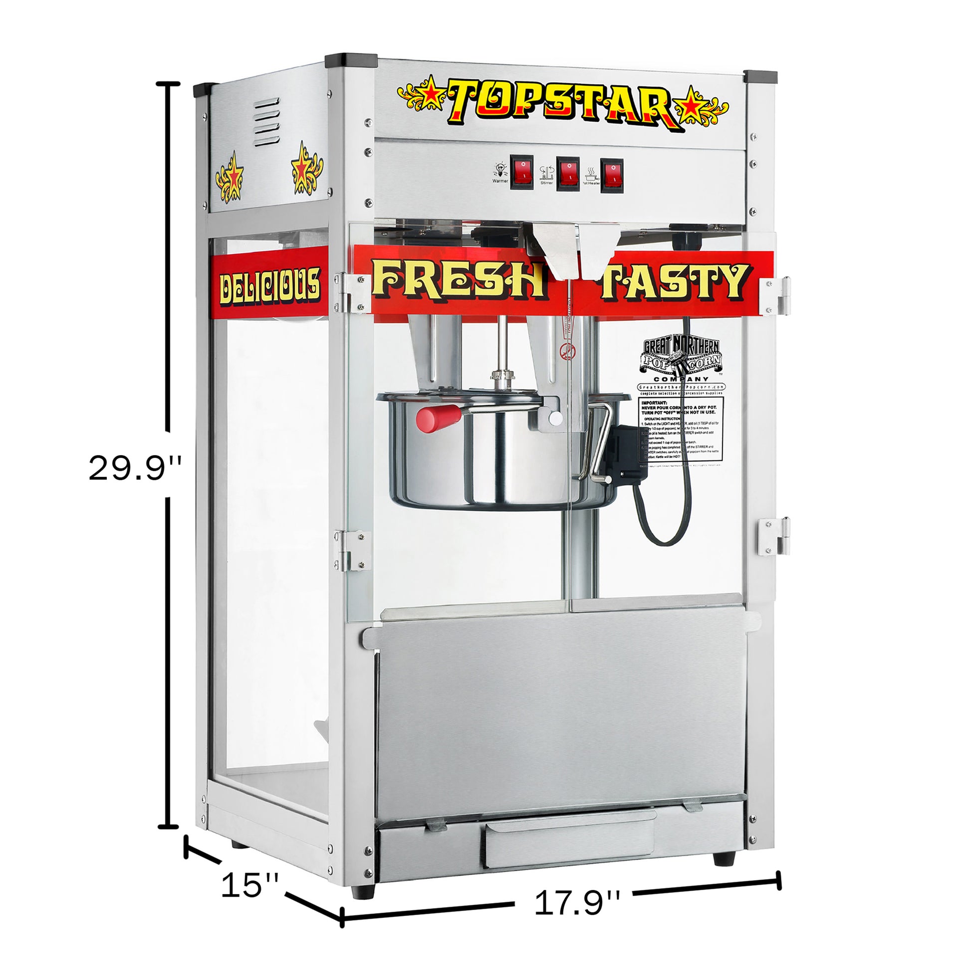 Safe and Energy Saving Popcorn Machine Commercial Household