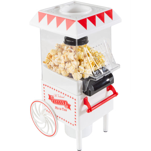 Air Popper Popcorn Maker 6 Cup Capacity - White