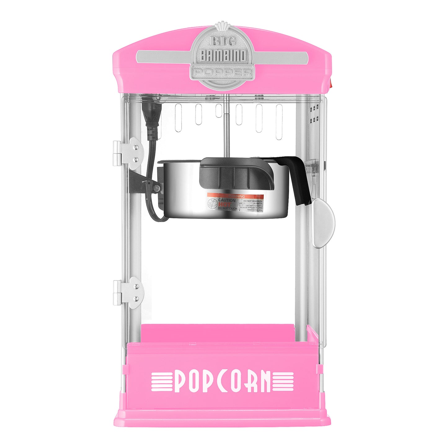 Big Bambino Countertop Popcorn Machine with 4 Ounce Kettle - Pink