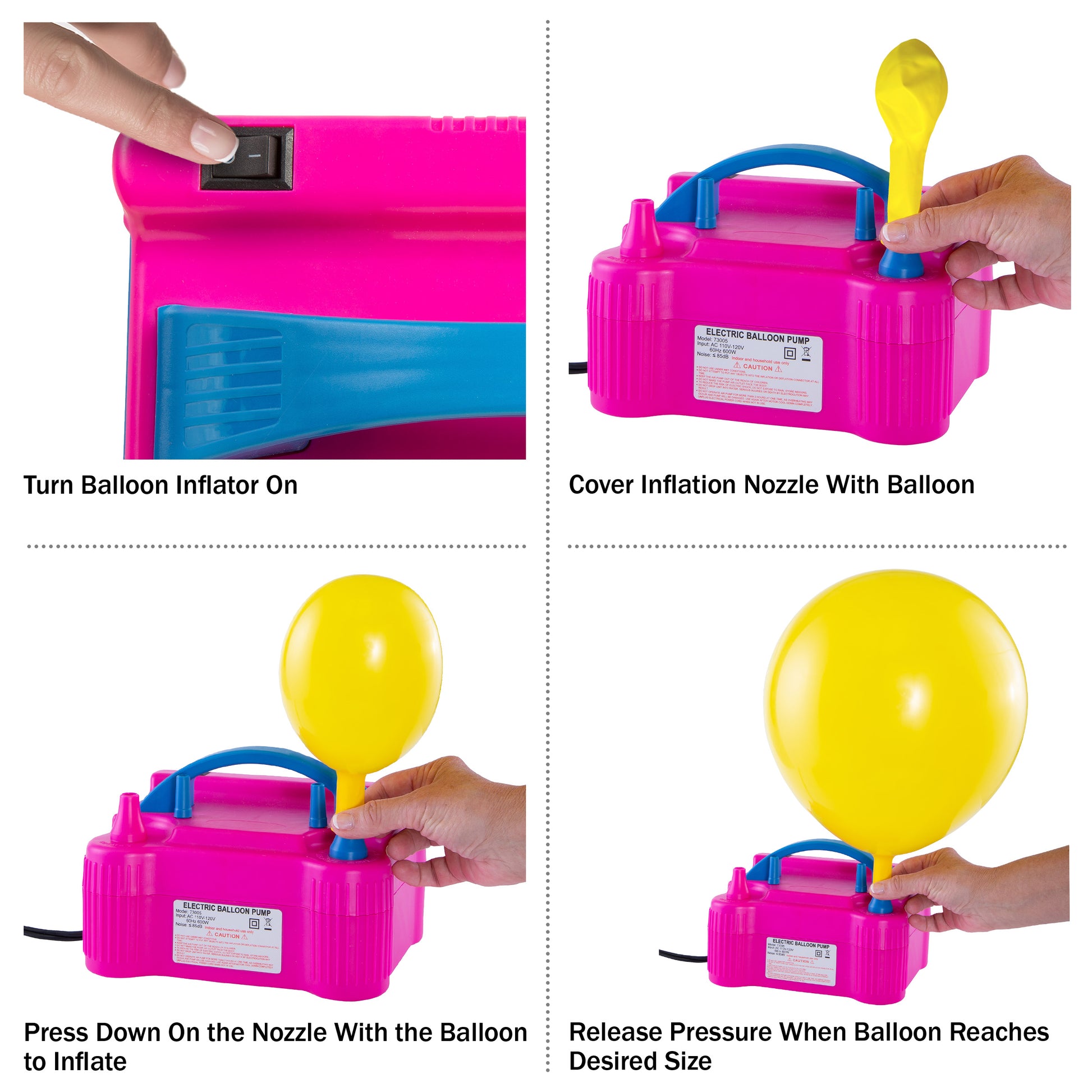 Electric Balloon Pump - Balloon Inflator