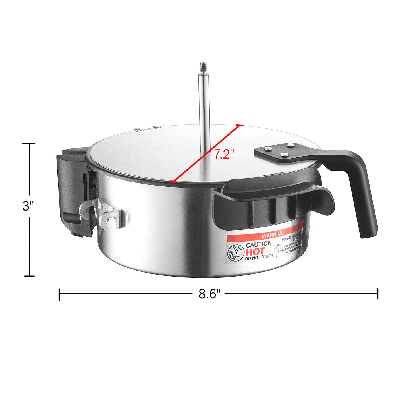 Replacement Kettle for 4 Ounce Popcorn Machine