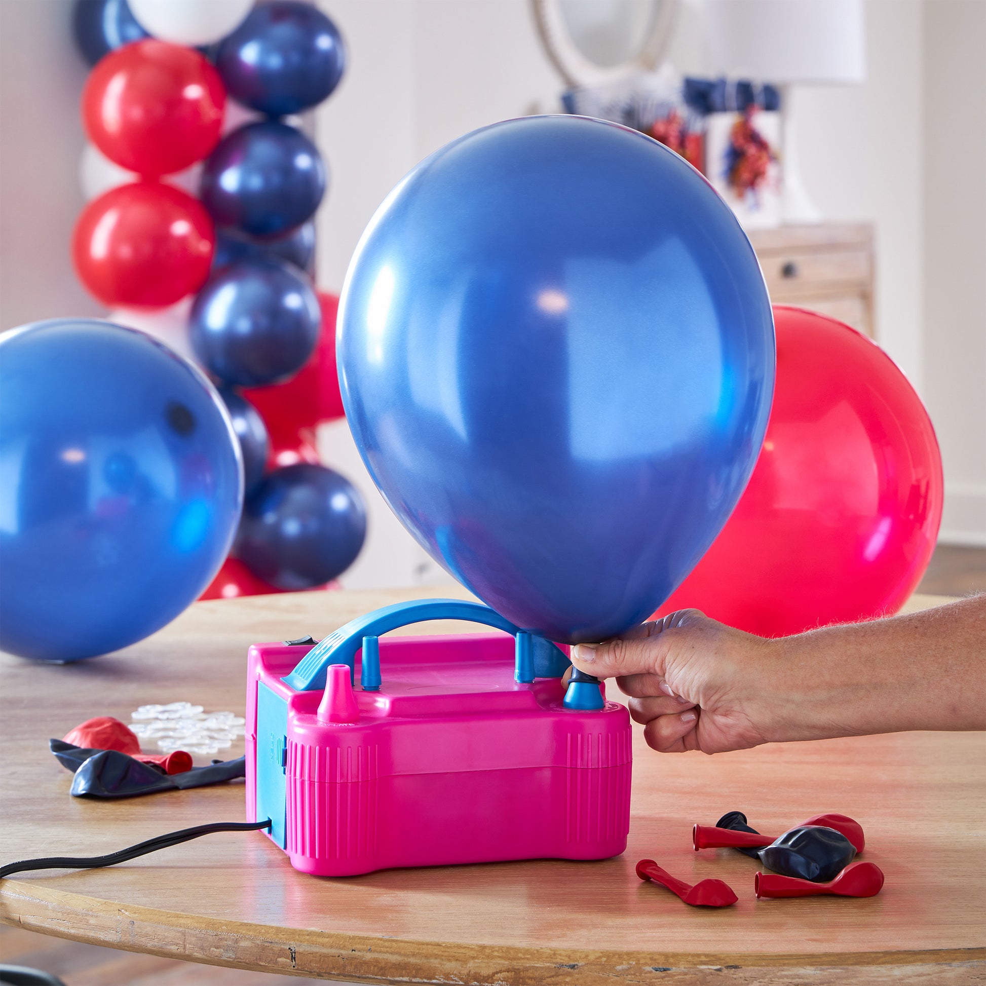 Electric Balloon Inflator Air Pump Massive Balloons Blower US Standard –  Party Zealot