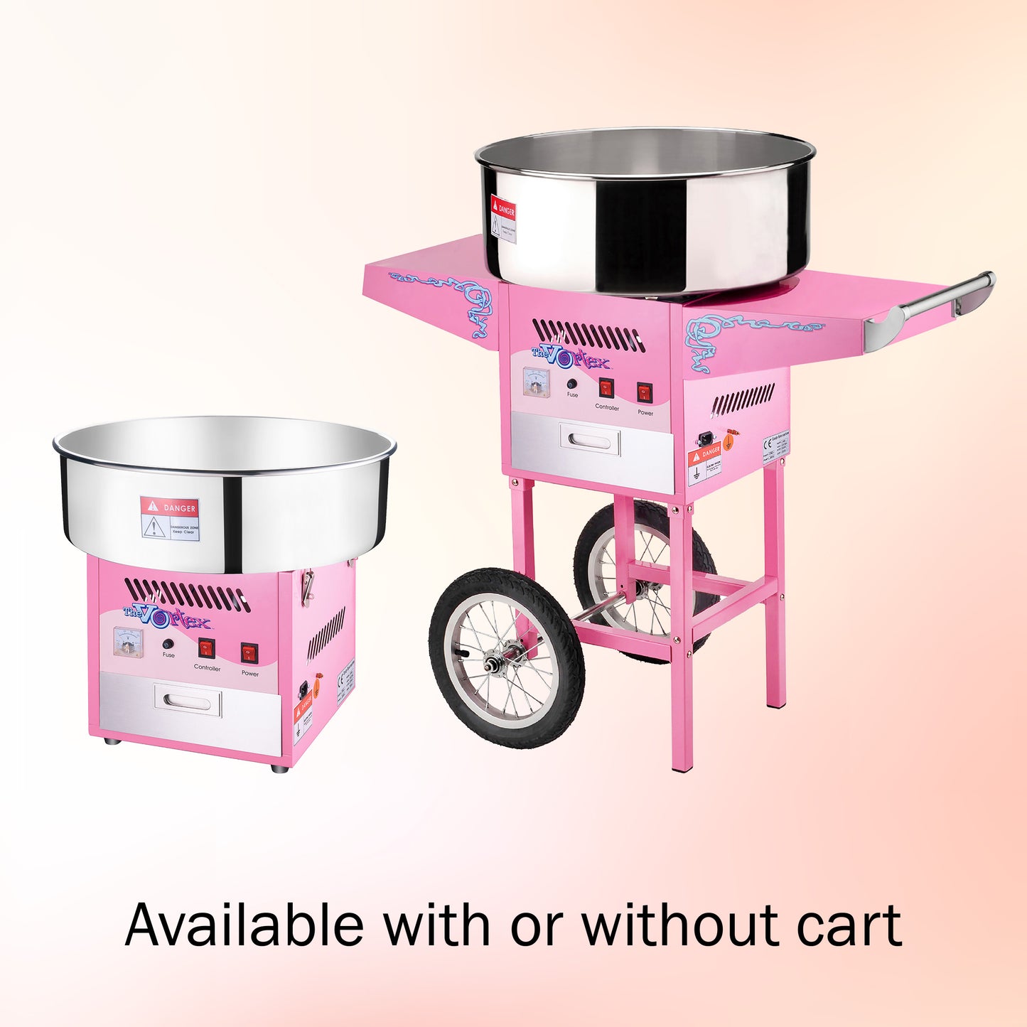 Vortex Cotton Candy Machine - Pink