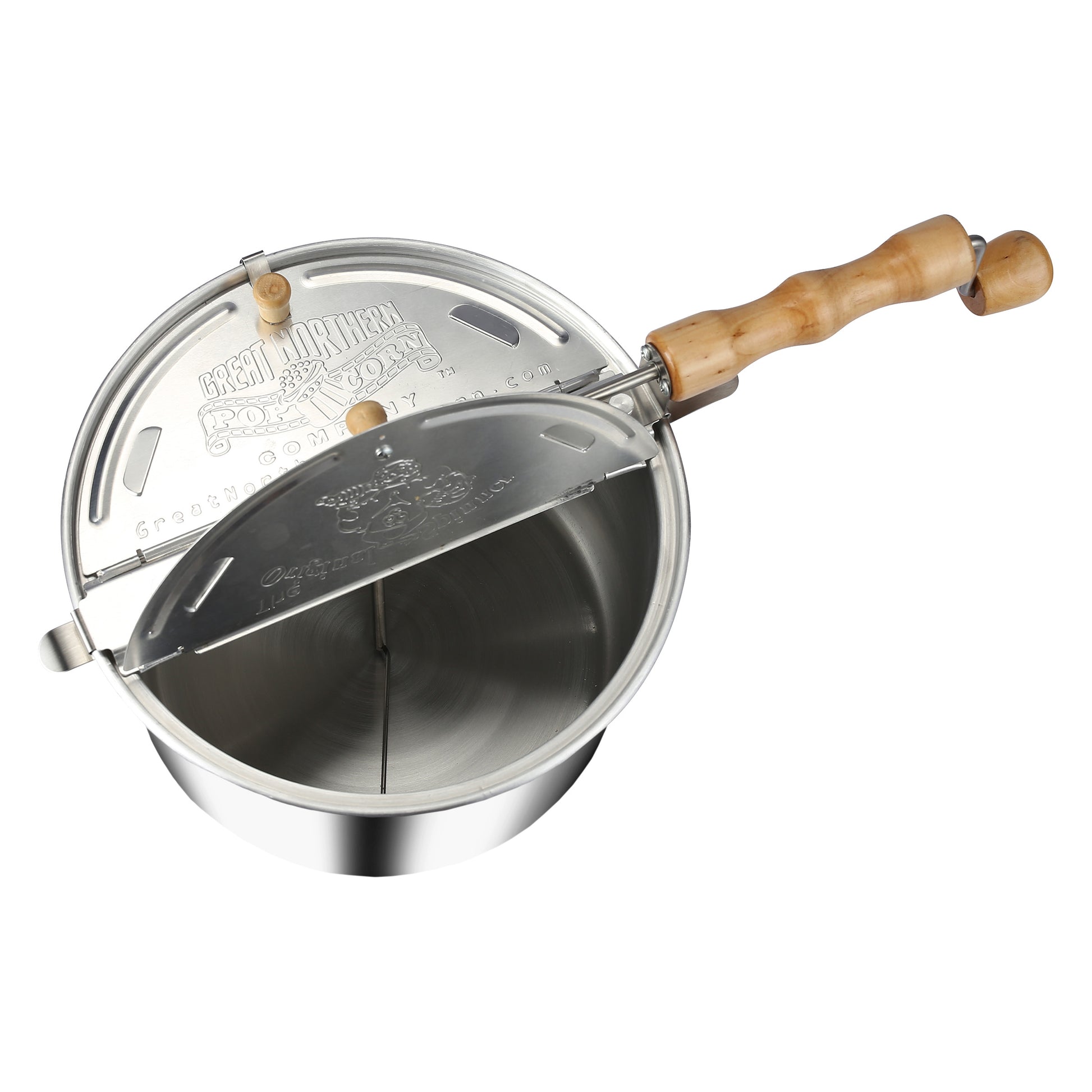Stainless Steel Whirley Popper Pan